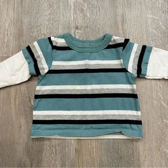 5/$20 CRAZY 8 / CARTERS Set of 2 Layered Long Sleeve Shirts - Picture 8 of 9